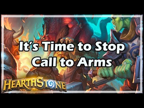Its time to stop call to arms